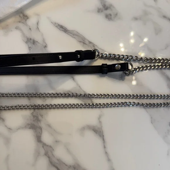 Prada Vitello Leather Double Zip Crossbody Bag, Black, Silver Hardware - Picture 15 of 15